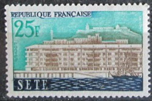 Poštovní známka Francie 1958 Sète Mi# 1191