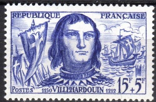 Poštovní známka Francie 1959 Geoffroi de Villehardouin Mi# 1251