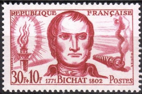 Poštovní známka Francie 1959 Xavier Bichat, lékaø Mi# 1255