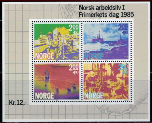 Poštovní známky Norsko 1985 Den známek Mi# Block 5