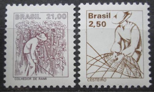 Potovn znmky Brazlie 1979 Profese Mi# 1702-03