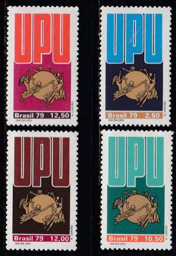 Poštovní známky Brazílie 1979 UPU, 105. výroèí Mi# 1738-41