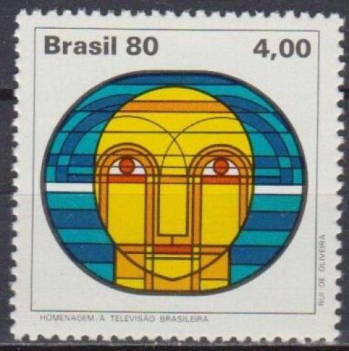 Potovn znmka Brazlie 1980 Televize Mi# Mi# 1763