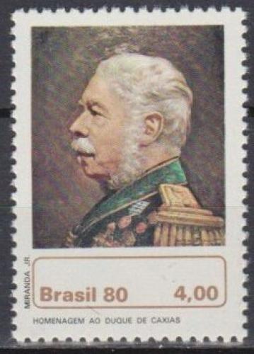 Potovn znmka Brazlie 1980 Marl Luis Alves de Lima e Silva Mi# Mi# 1764 - zvtit obrzek