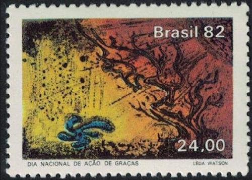 Poštovní známka Brazílie 1982 Den díkuvzdání Mi# 1942