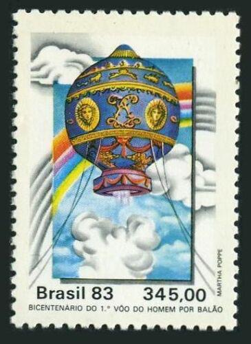 Poštovní známka Brazílie 1983 Montgolfière Mi# 2016 Kat 9.50€