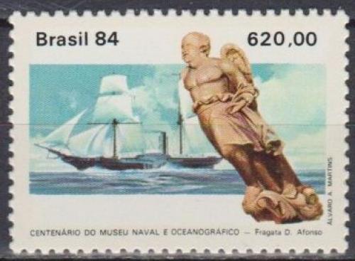 Poštovní známka Brazílie 1984 Fregata Mi# 2020