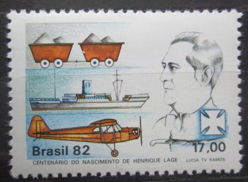 Poštovní známka Brazílie 1982 Dopravní prostøedky Mi# 1872
