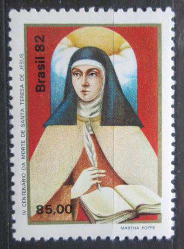 Poštovní známka Brazílie 1982 Svatá Tereza Mi# 1923