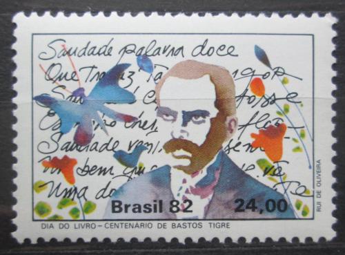 Poštovní známka Brazílie 1982 Manuel Bastos Tigre Mi# 1931
