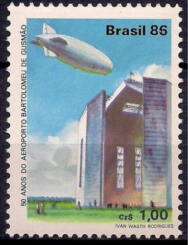 Poštovní známka Brazílie 1986 Zeppelin Mi# 2204