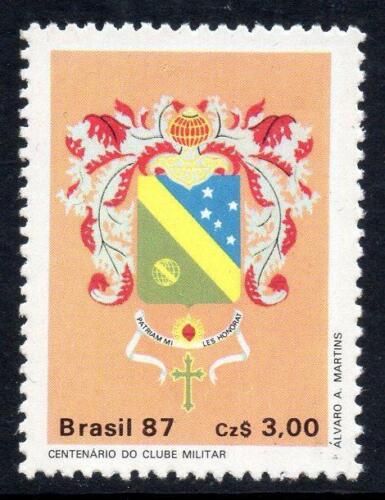 Poštovní známka Brazílie 1987 Vojenský klub, 100. výroèí Mi# 2217