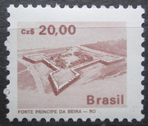 Poštovní známka Brazílie 1987 Pevnost Príncipe da Beira Mi# 2228