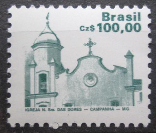 Poštovní známka Brazílie 1987 Kostel Nossa Senhora das Dores Mi# 2240 Kat 4.60€