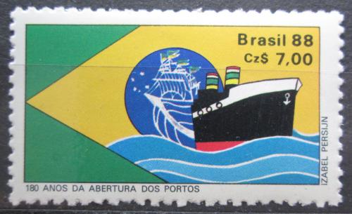 Poštovní známka Brazílie 1988 Loï Mi# 2243