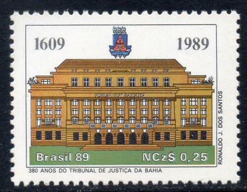 Poštovní známka Brazílie 1989 Soud v Bahia, 380. výroèí Mi# 2287