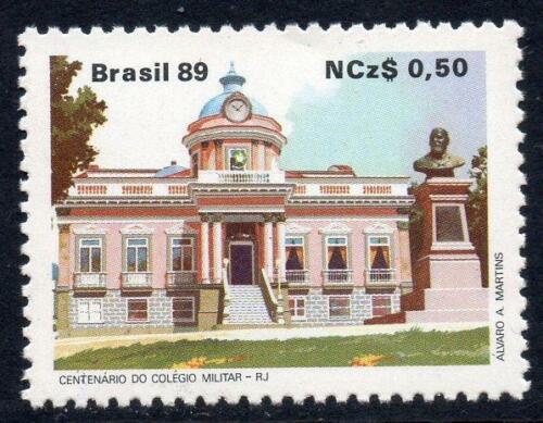 Poštovní známka Brazílie 1989 Vojenská škola v Rio de Janeiro Mi# 2298
