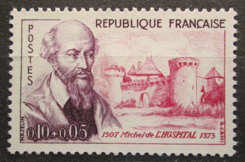 Poštovní známka Francie 1960 Michel de L’Hospital, státník Mi# 1309