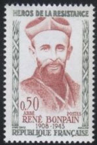 Poštovní známka Francie 1960 Abbé René Bonpain Mi# 1300 Kat 5€