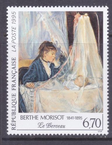 Poštovní známka Francie 1995 Umìní, Berthe Morisot Mi# 3114 