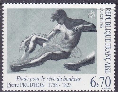 Poštovní známka Francie 1995 Umìní, Pierre-Paul Prud’hon Mi# 3088