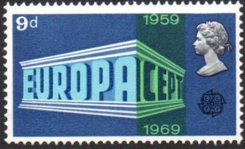 Poštovní známka Velká Británie 1969 Evropa CEPT Mi# 512