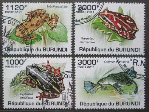 Potovn znmky Burundi 2011 by Mi# 2066-69 Kat 9.50