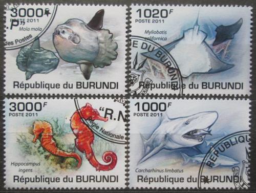 Potovn znmky Burundi 2011 Mosk fauna Mi# 1994-97 Kat 9.50