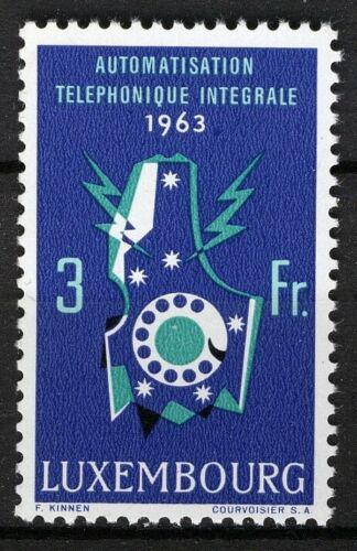 Poštovní známka Lucembursko 1963 Telefonní sí� Mi# 683