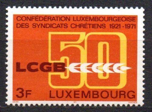 Poštovní známka Lucembursko 1971 LCGB, 50. výroèí Mi# 827