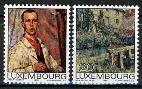 Poštovní známky Lucembursko 1975 Umìní Mi# 906-07