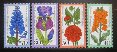 Poštovní známky Západní Berlín 1976 Alpské kvìtiny Mi# 524-27