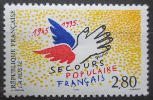 Poštovní známka Francie 1995 Lidská práva Mi# 3093