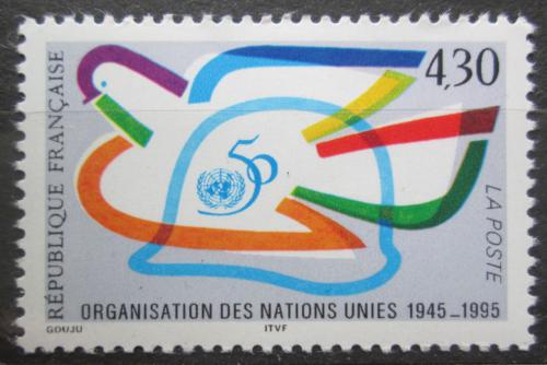 Poštovní známka Francie 1995 Holubice míru Mi# 3117