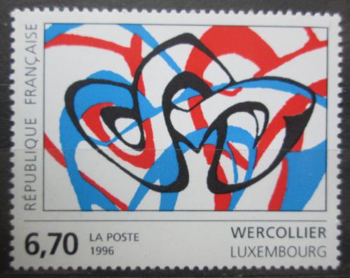 Poštovní známka Francie 1996 Umìní, Lucien Wercollier Mi# 3127