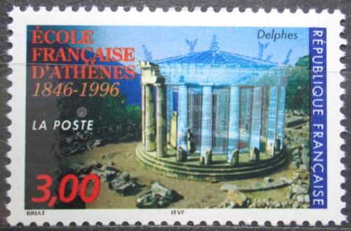 Poštovní známka Francie 1996 Chrám bohynì Atény Mi# 3181
