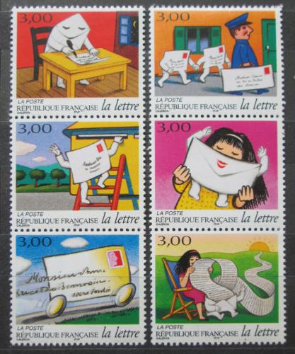 Poštovní známky Francie 1997 Dopisy Mi# 3203-08 Kat 11€