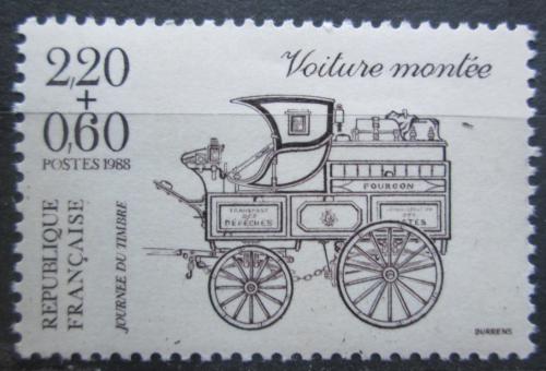 Poštovní známka Francie 1988 Poštovní dostavník Mi# 2662 C b