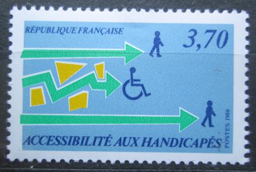 Poštovní známka Francie 1988 Integrace postižených Mi# 2672