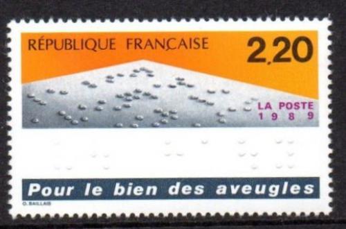 Poštovní známka Francie 1989 Pomoc nevidomým Mi# 2698