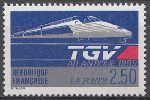 Poštovní známka Francie 1989 Rychlovlak TGV Mi# 2743