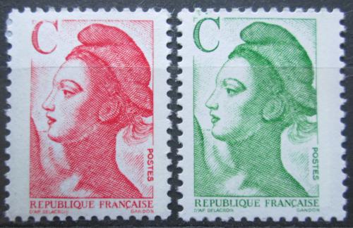 Poštovní známky Francie 1990 Liberté Mi# 2752-53
