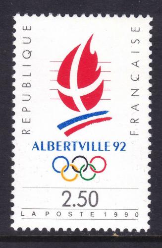 Potovn znmka Francie 1990 ZOH Albertville Mi# 2758 - zvtit obrzek