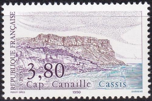Poštovní známka Francie 1990 Cap Canaille, Cassis Mi# 2796