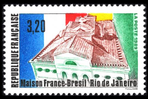 Poštovní známka Francie 1990 Pøátelství s Brazílií Mi# 2797