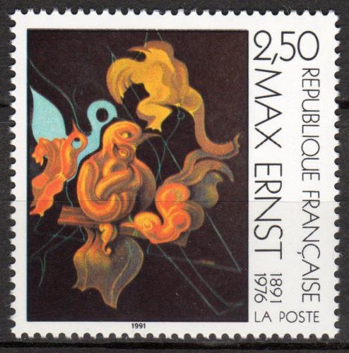 Poštovní známka Francie 1991 Umìní, Max Ernst Mi# 2862