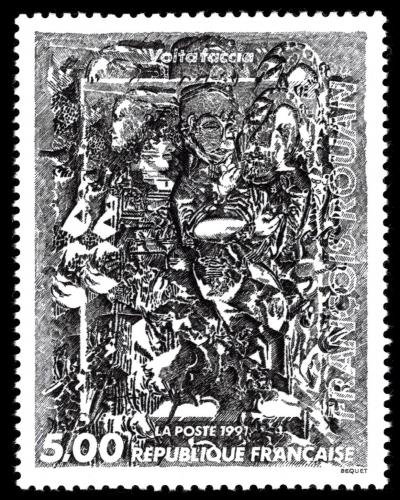 Poštovní známka Francie 1991 Umìní, François Rouan Mi# 2865