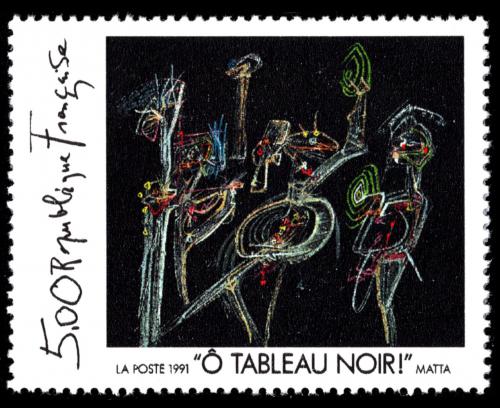 Poštovní známka Francie 1991 Umìní, Roberto Matta Mi# 2868