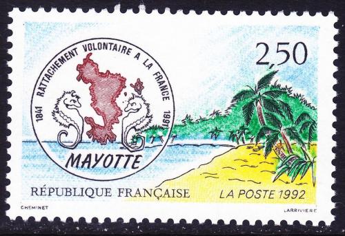 Poštovní známka Francie 1991 Ostrov Mayotte Mi# 2870