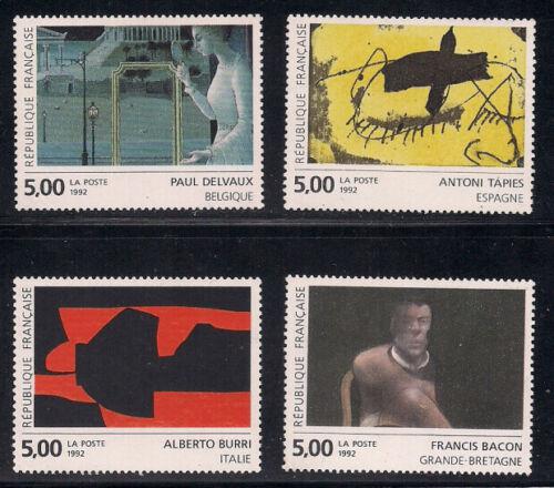 Poštovní známky Francie 1992 Umìní Mi# 2927-30 Kat 8.80€